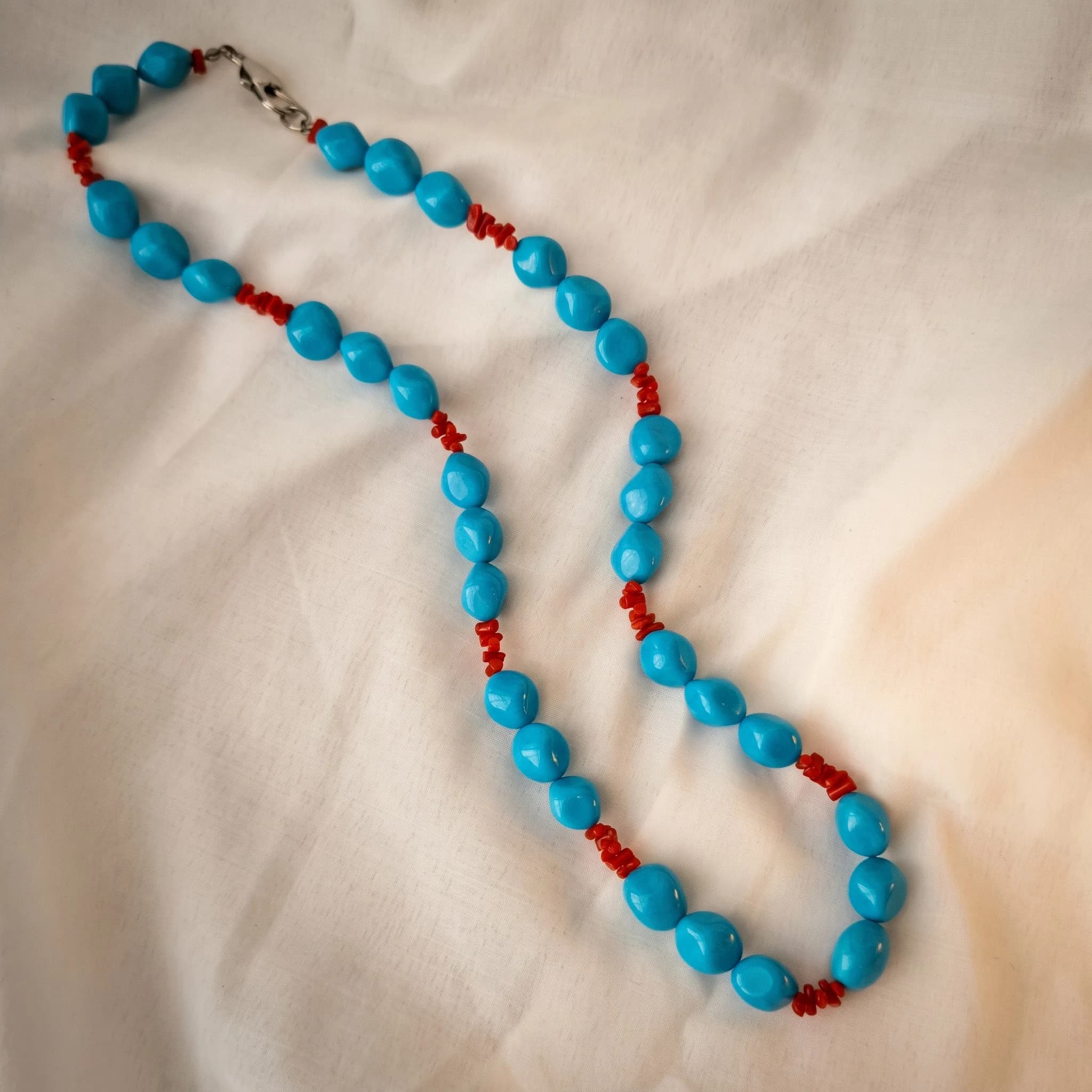 Collana turchese e corallo — foto 2