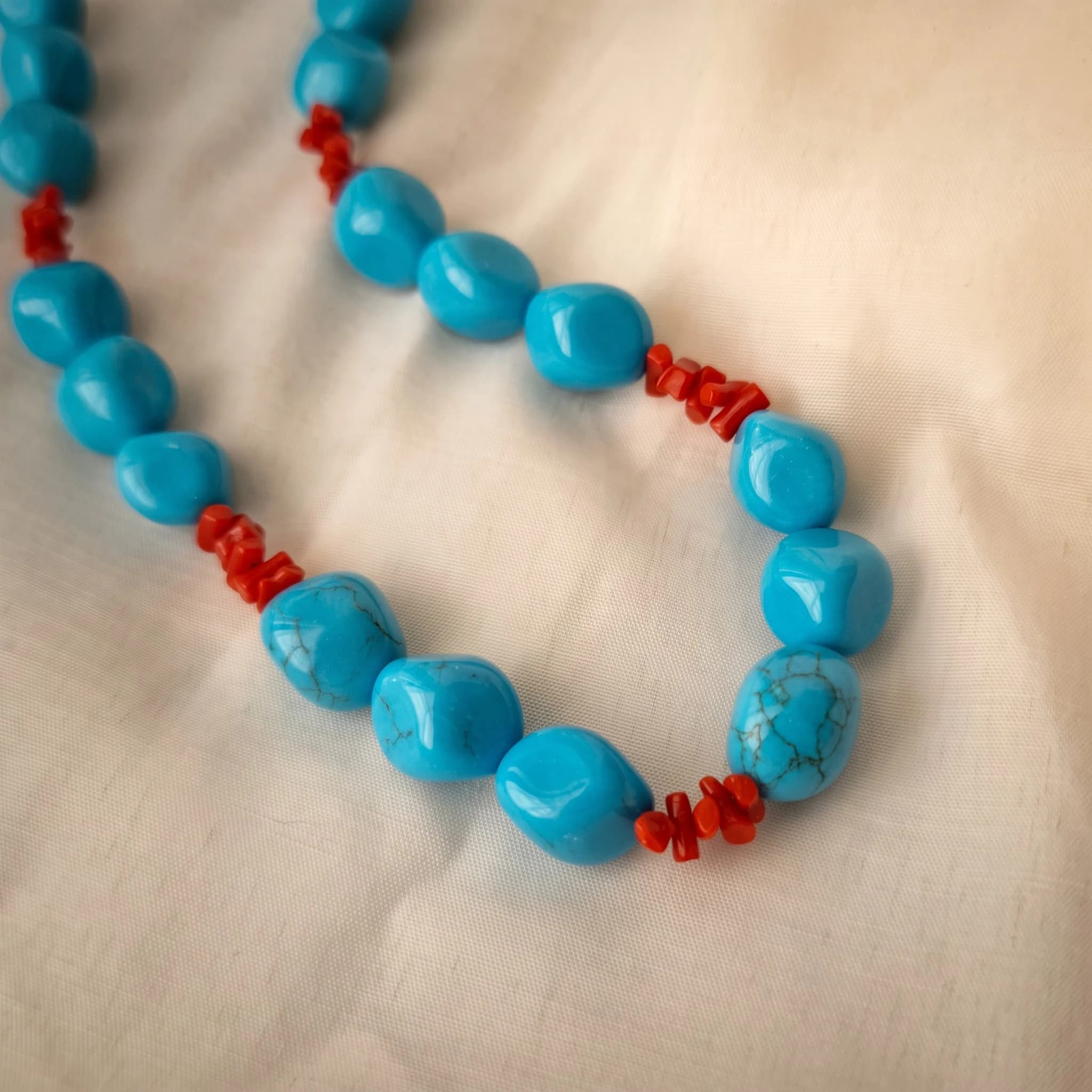Collana turchese e corallo — foto 3