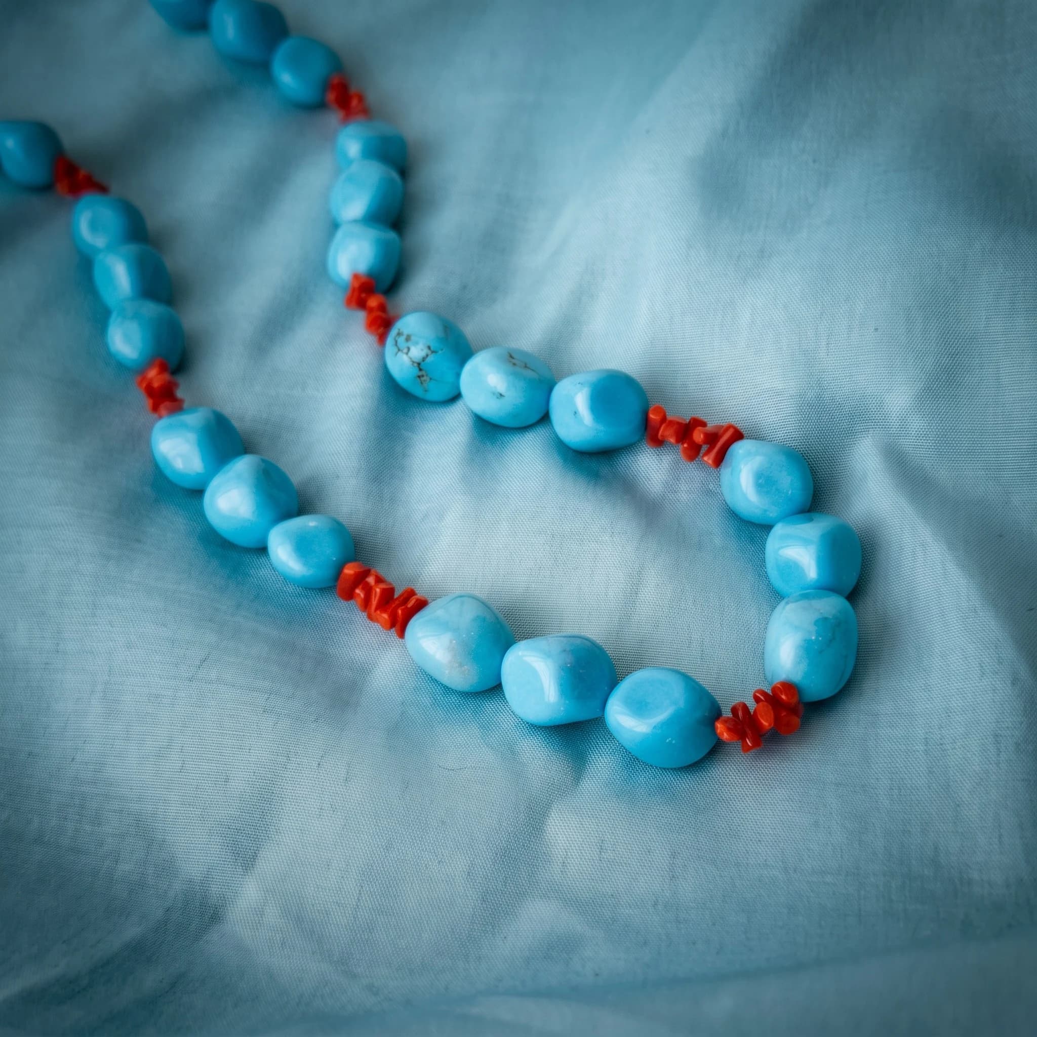 Collana turchese e corallo — foto 5